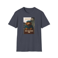 Doodles Need Vacations Too, Unisex Softstyle T-Shirt, Cute Dog Vacation Tee, Pet Lover Gift, Animal Apparel, Funny Dog T-Shirt