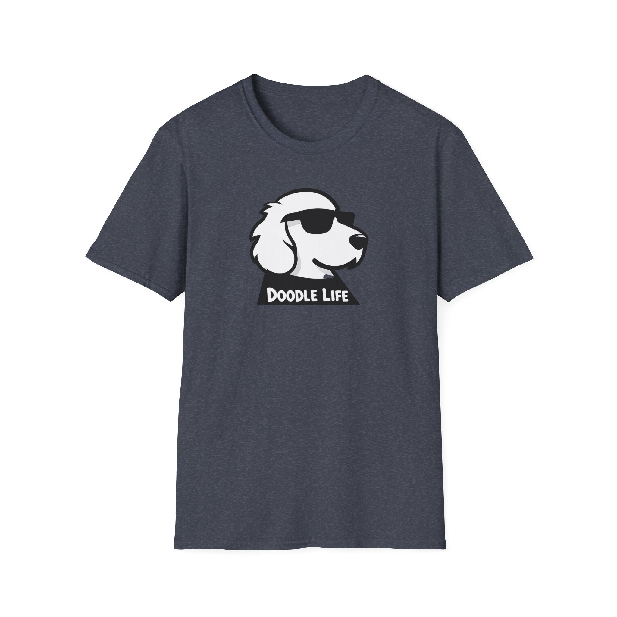 Doodle Life Unisex Softstyle T-Shirt, Dog Lover Gift, Pet Owner Apparel, Funny T-Shirt