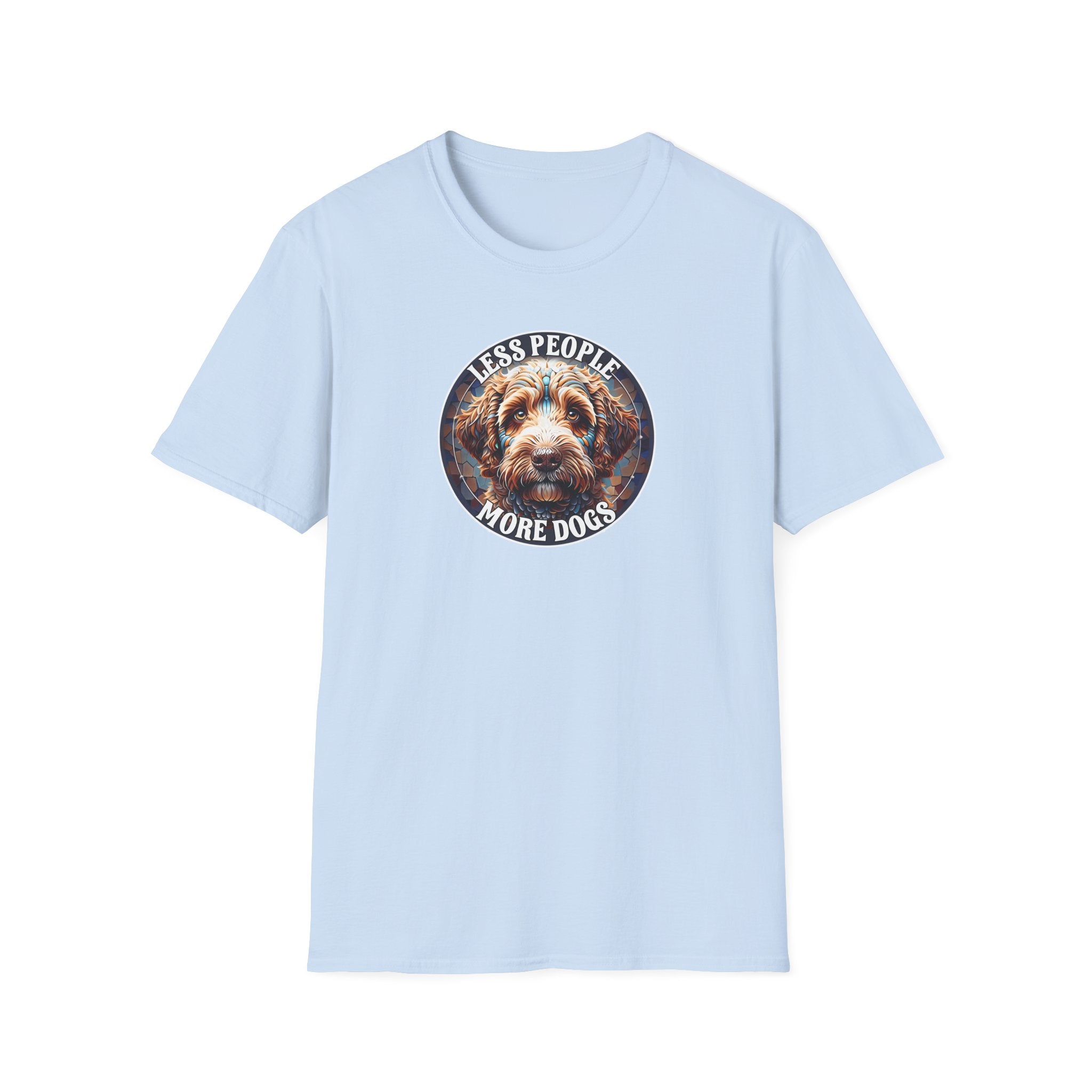 Less People More Dogs, T-Shirt, Funny Dog Lover Tee, Pet Owner Gift, Unisex Animal Shirt, Casual Wear, Doggie Apparel