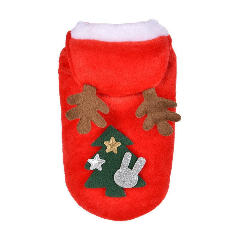 Festive Fleece Christmas Pet Costume