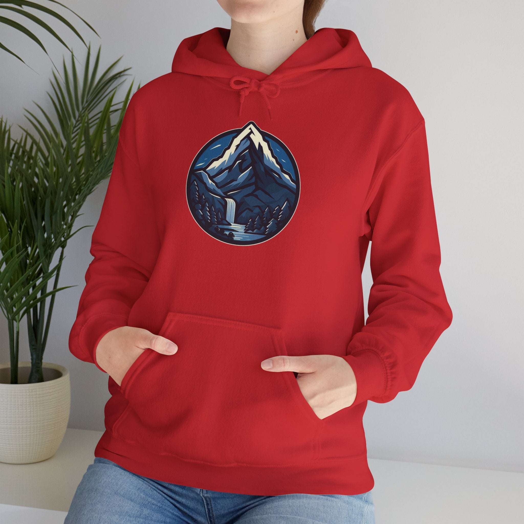 Blue Mountain Waterfall Hoodie