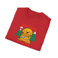 Holiday Doodle. Festive Dog Lover T-Shirt, Cute Pet Shirt, Holiday Gift, Unisex Graphic Tee, Christmas Apparel, Winter Fashion