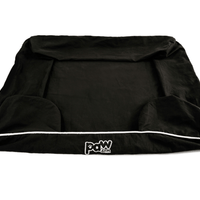 PupLounge™ Memory Foam Dog Bed Cover - Charcoal Grey (Bed Not Included) - Small