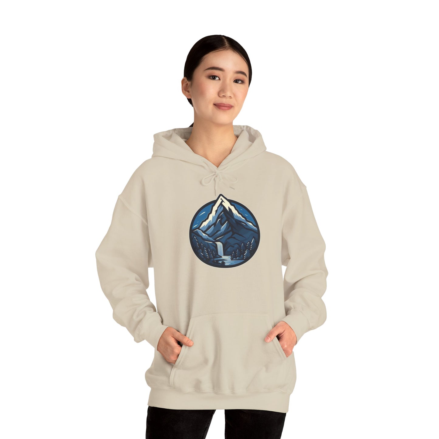 Blue Mountain Waterfall Hoodie