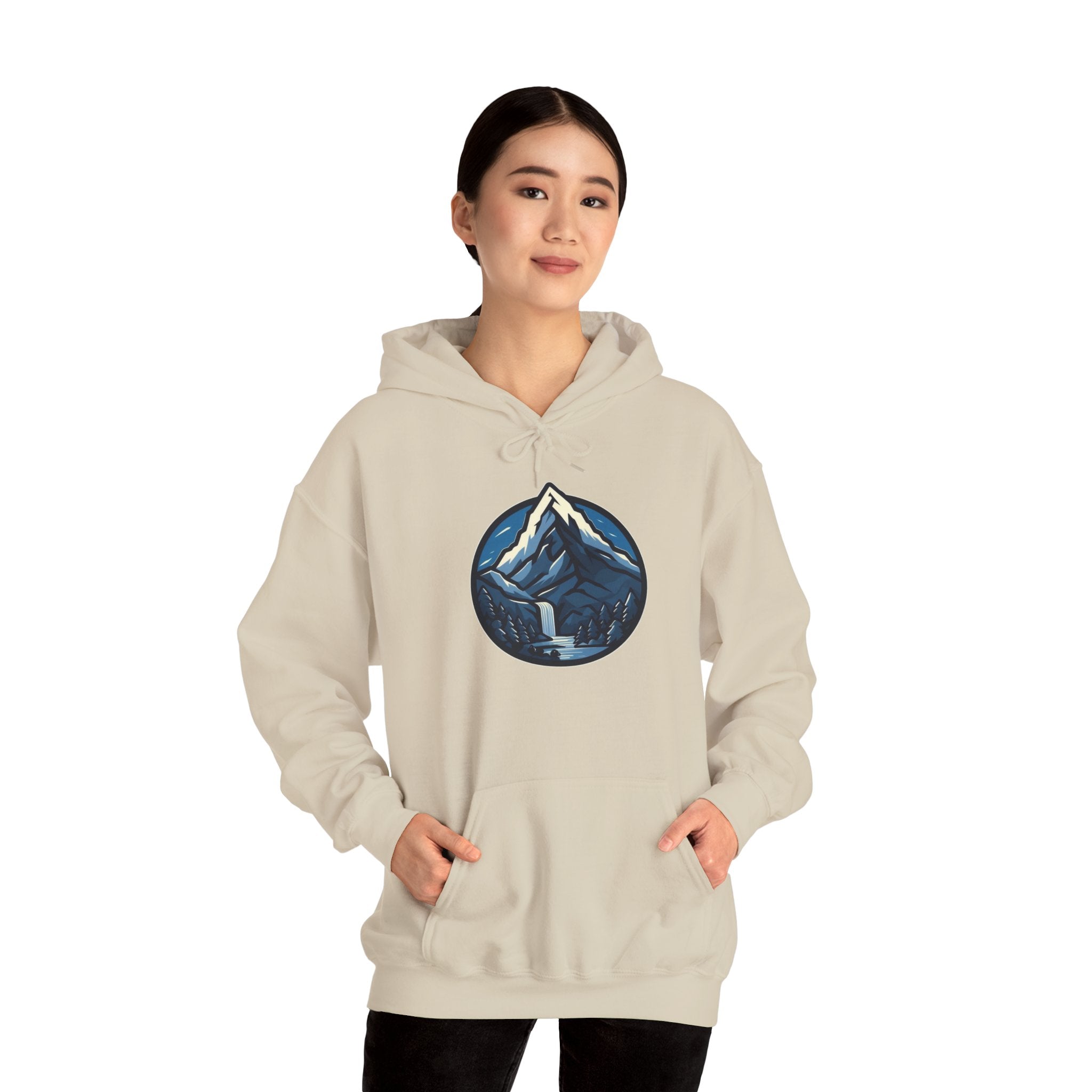 Blue Mountain Waterfall Hoodie
