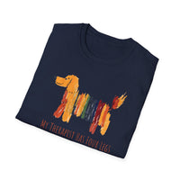 My Therapist Has Four Legs, Dog Therapy Unisex T-Shirt, Gift for Dog Lovers, Pet Therapy Tee, Animal Lover Apparel, Cute Dog Shirt