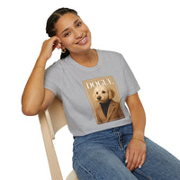 Dogue Magazine Cover. Themed Unisex T-Shirt - Fun Pet Lover Gift, Dog Mom Apparel