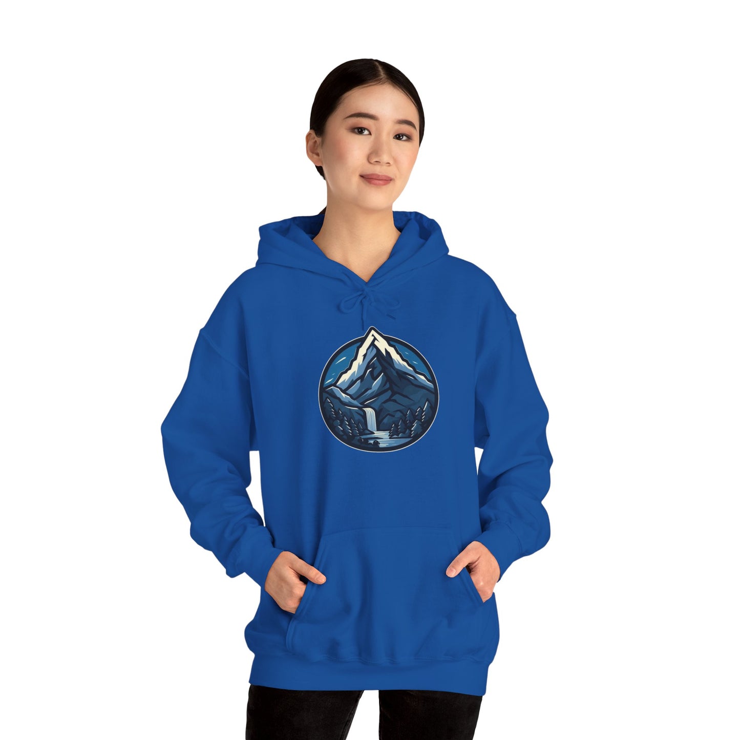 Blue Mountain Waterfall Hoodie