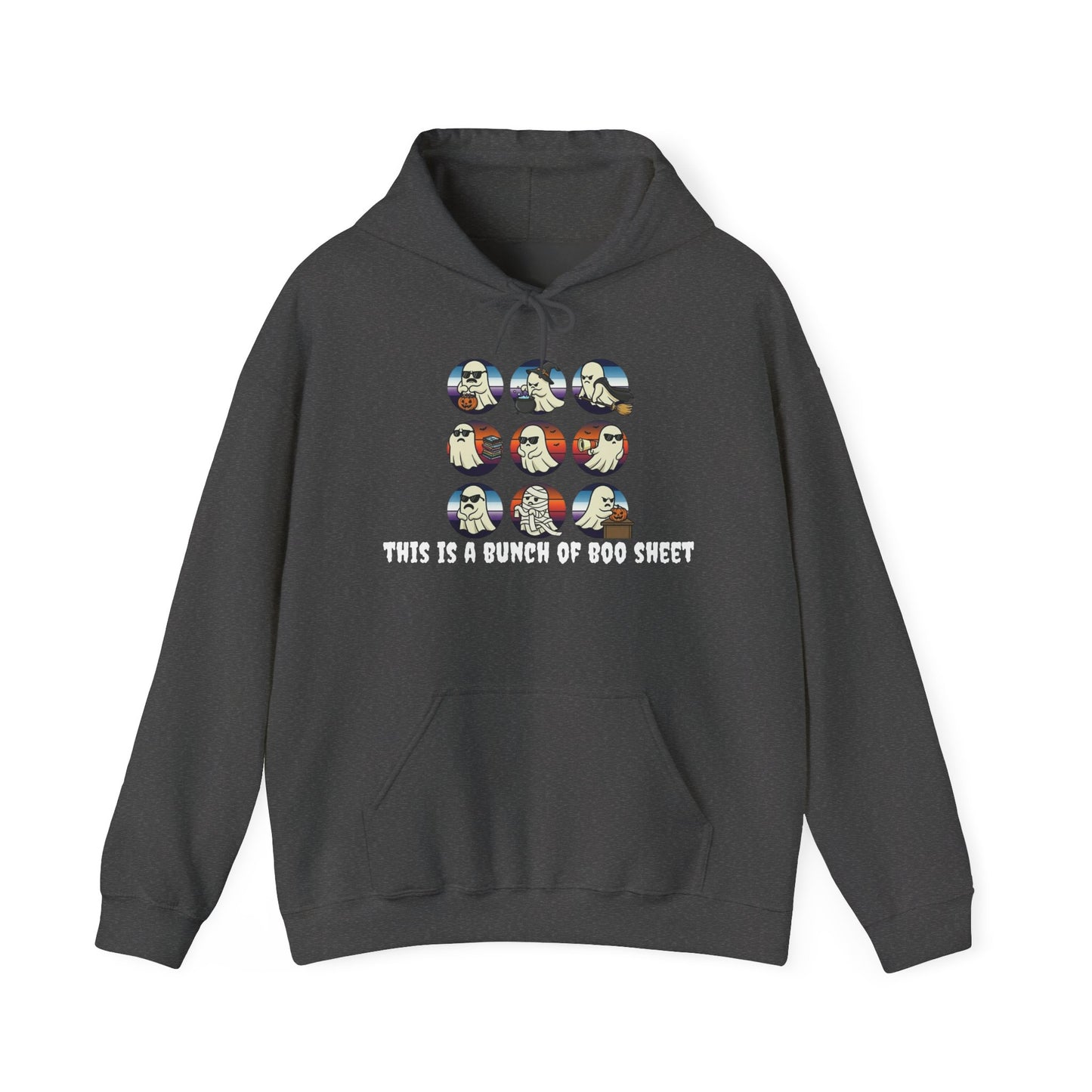 Funny Graphic Hoodie: This Is A Bunch Of Boo Sheet, Humor Sweatshirt, Unisex Pullover, Halloween Gift