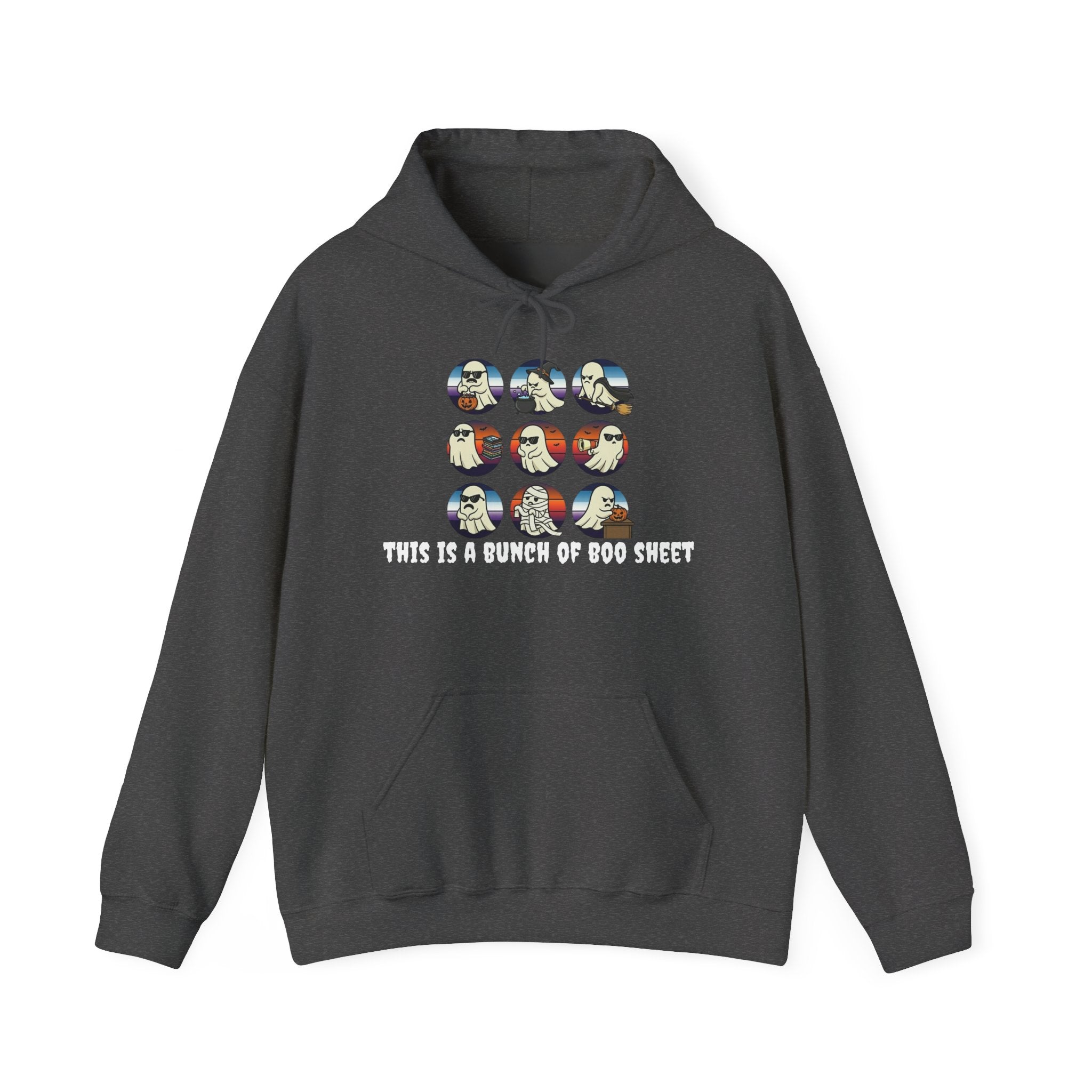 Funny Graphic Hoodie: This Is A Bunch Of Boo Sheet, Humor Sweatshirt, Unisex Pullover, Halloween Gift