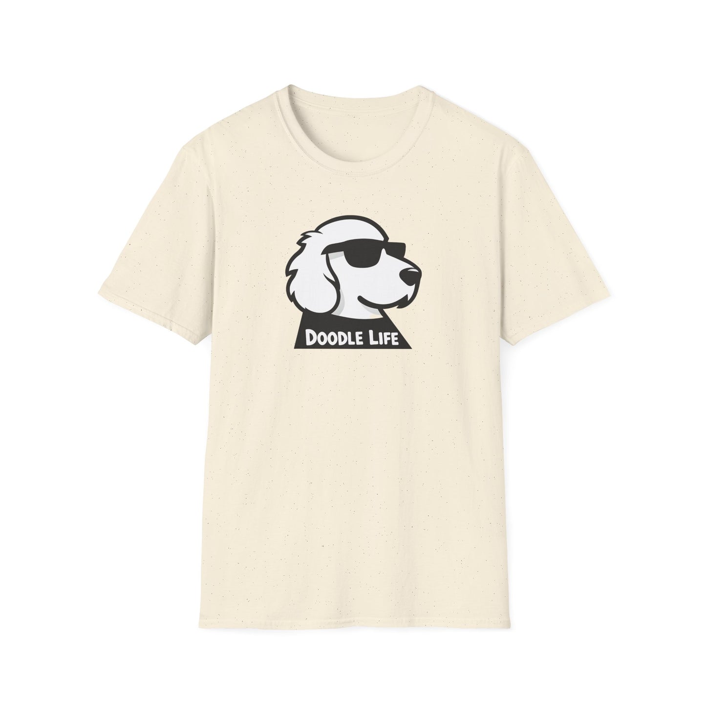 Doodle Life Unisex Softstyle T-Shirt, Dog Lover Gift, Pet Owner Apparel, Funny T-Shirt