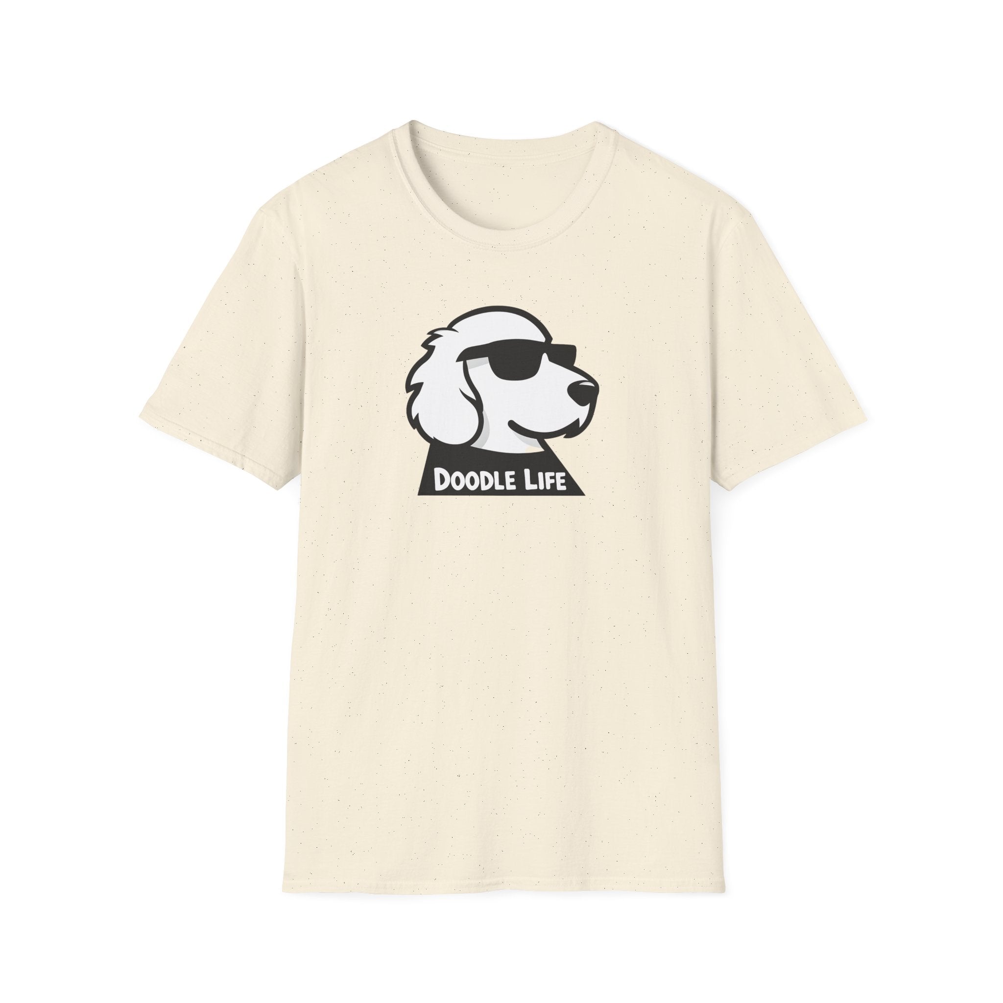 Doodle Life Unisex Softstyle T-Shirt, Dog Lover Gift, Pet Owner Apparel, Funny T-Shirt