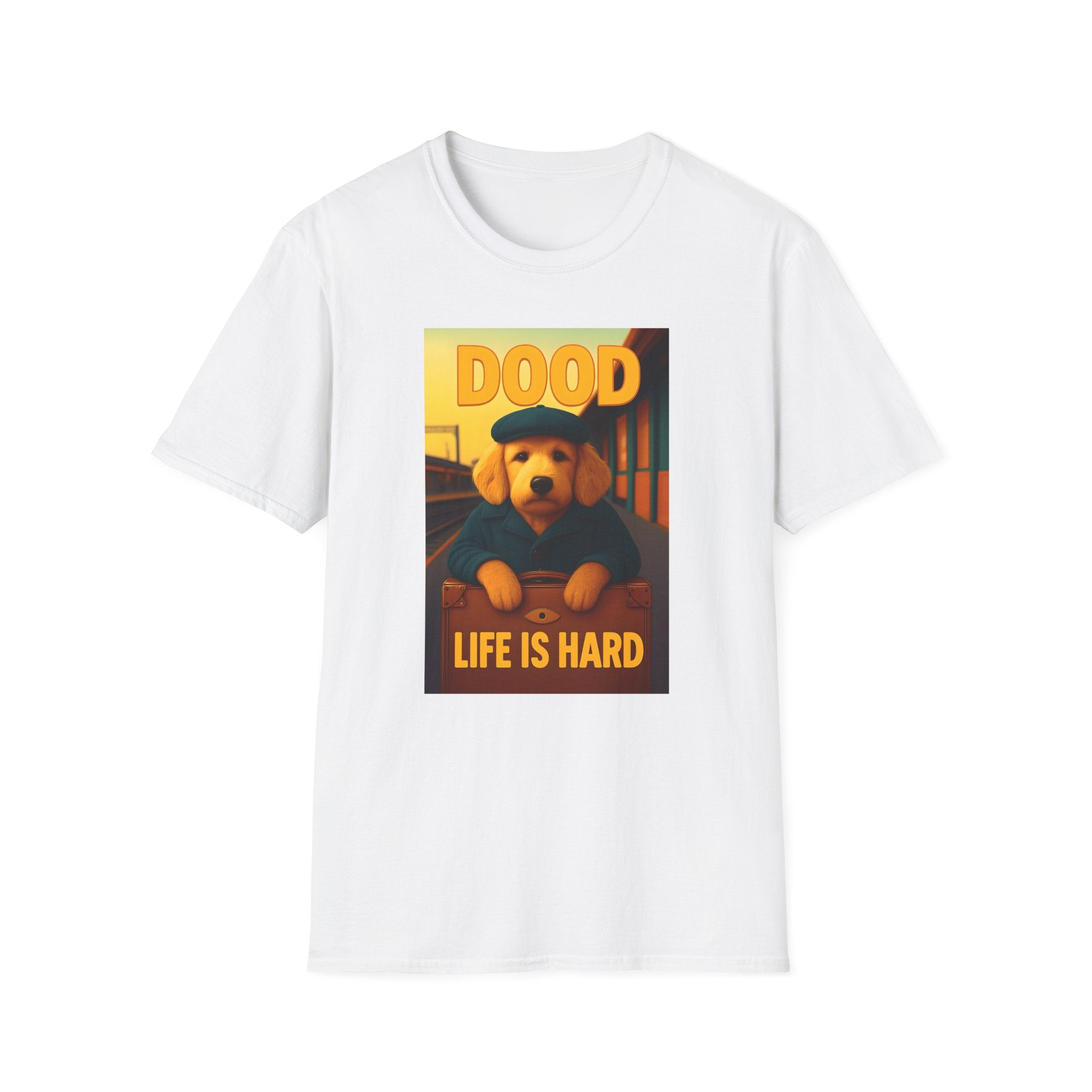 Dood Life is Hard T-Shirt, Funny Pet Tee, Unisex Graphic Shirt, Casual Wear Gift, Dog Lover Apparel