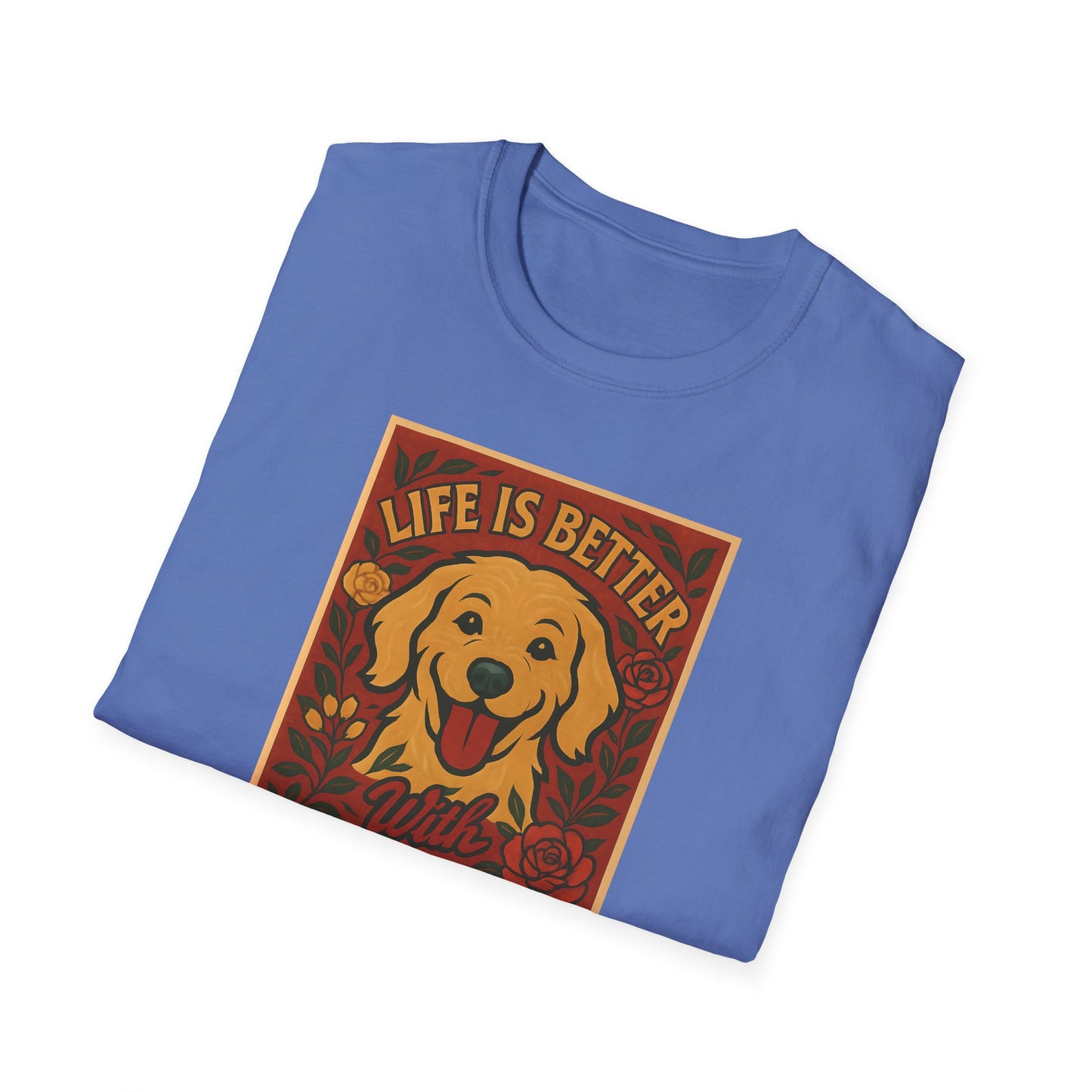 Doodle Pet T-Shirt - Life is Better with a Doodle Design, Cute Pet Shirts and Apparel, Gifts for Mom