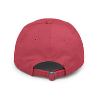 Unisex Distressed Cap: My Therapist Has Four Legs Hat