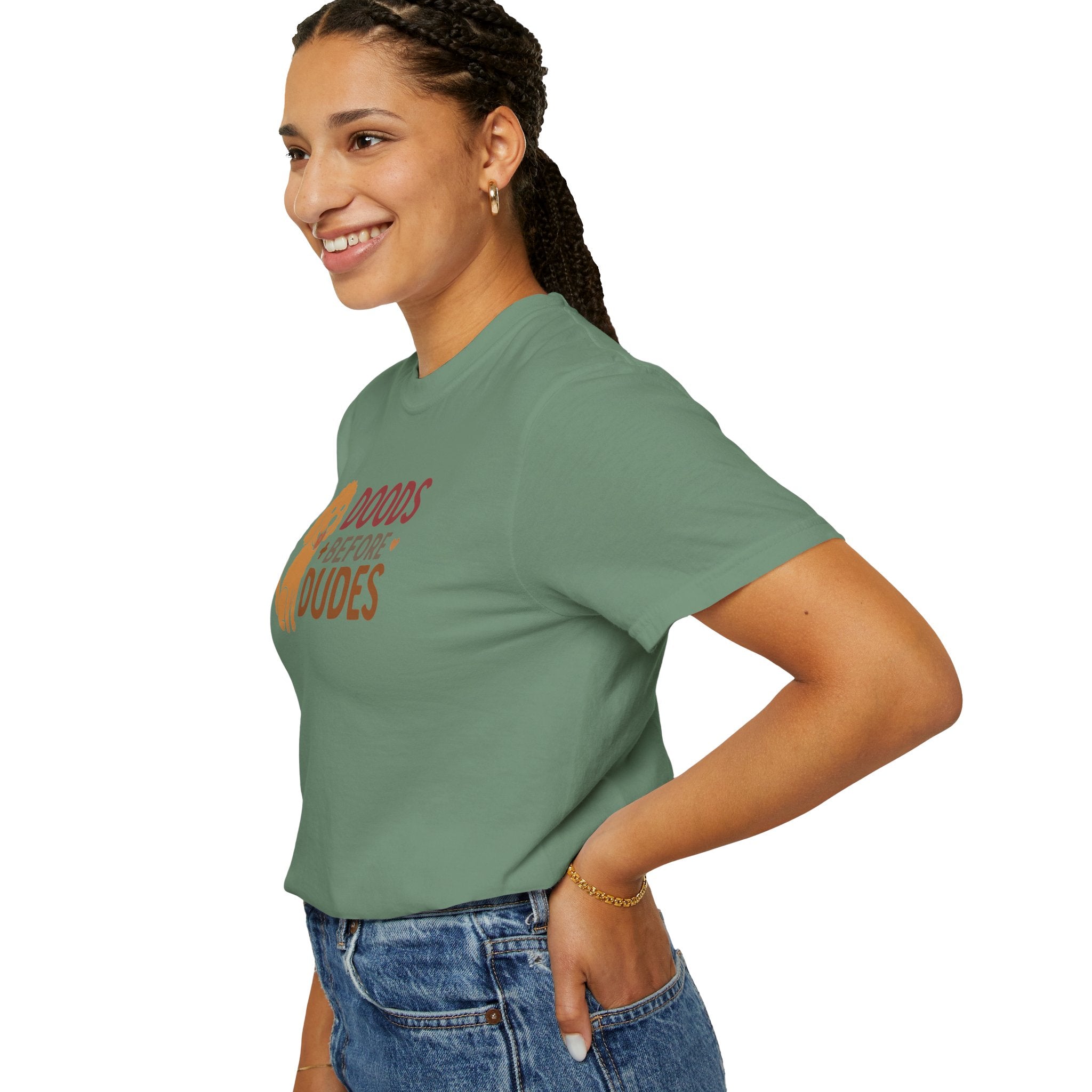 Doods Before Dudes Shirt, Fun Dog Lover T-Shirt, Unisex Tee for Pet Owners, Casual Apparel for Dog Lovers, Great Gift for Dog Moms