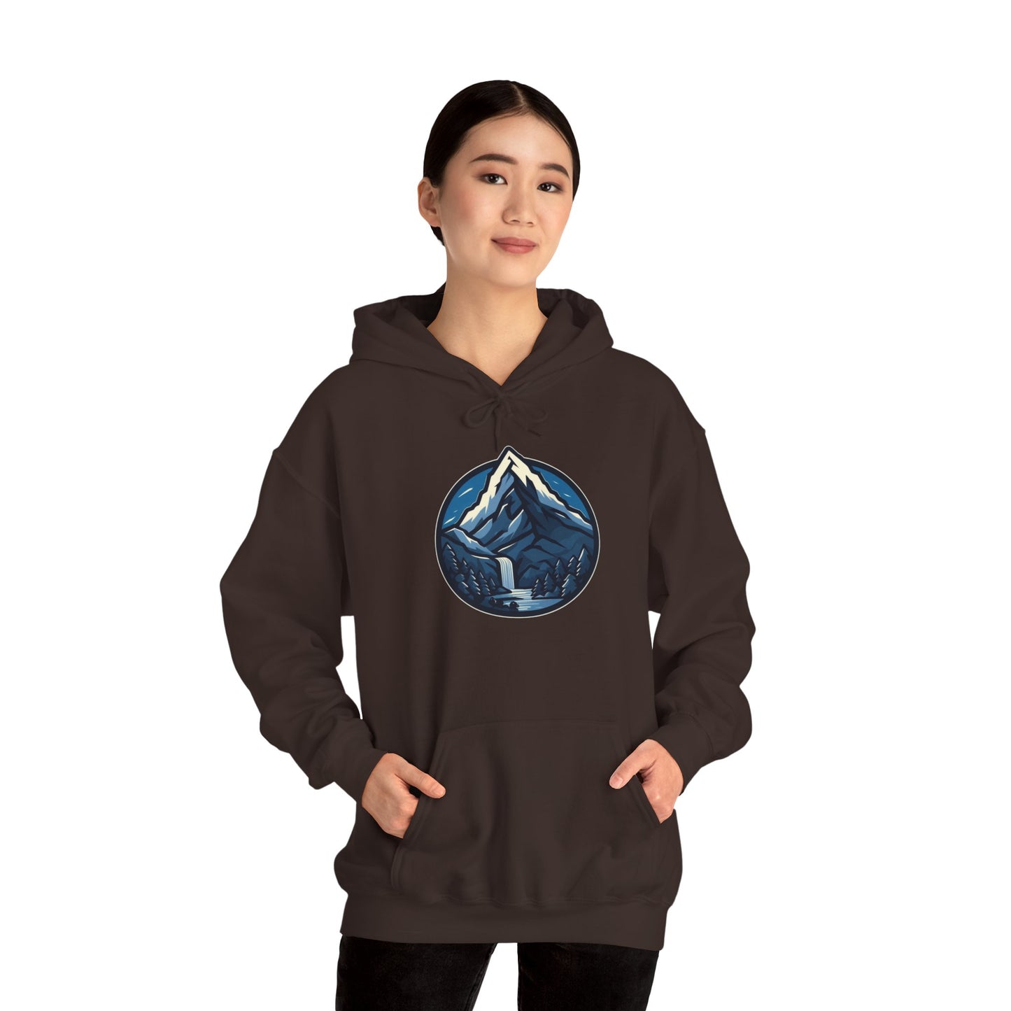 Blue Mountain Waterfall Hoodie