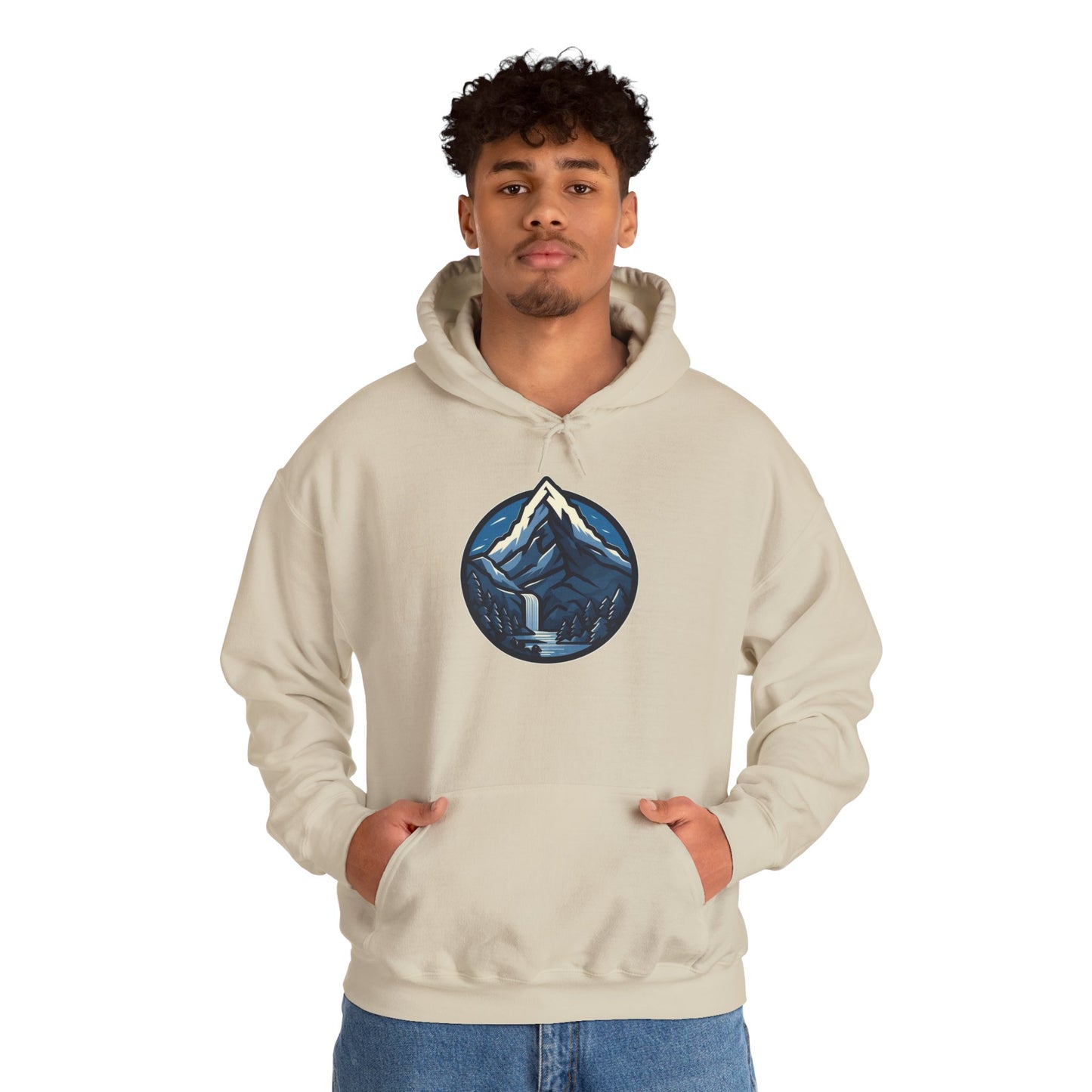 Blue Mountain Waterfall Hoodie