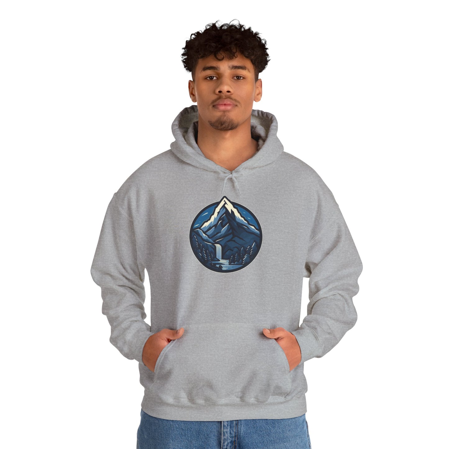 Blue Mountain Waterfall Hoodie
