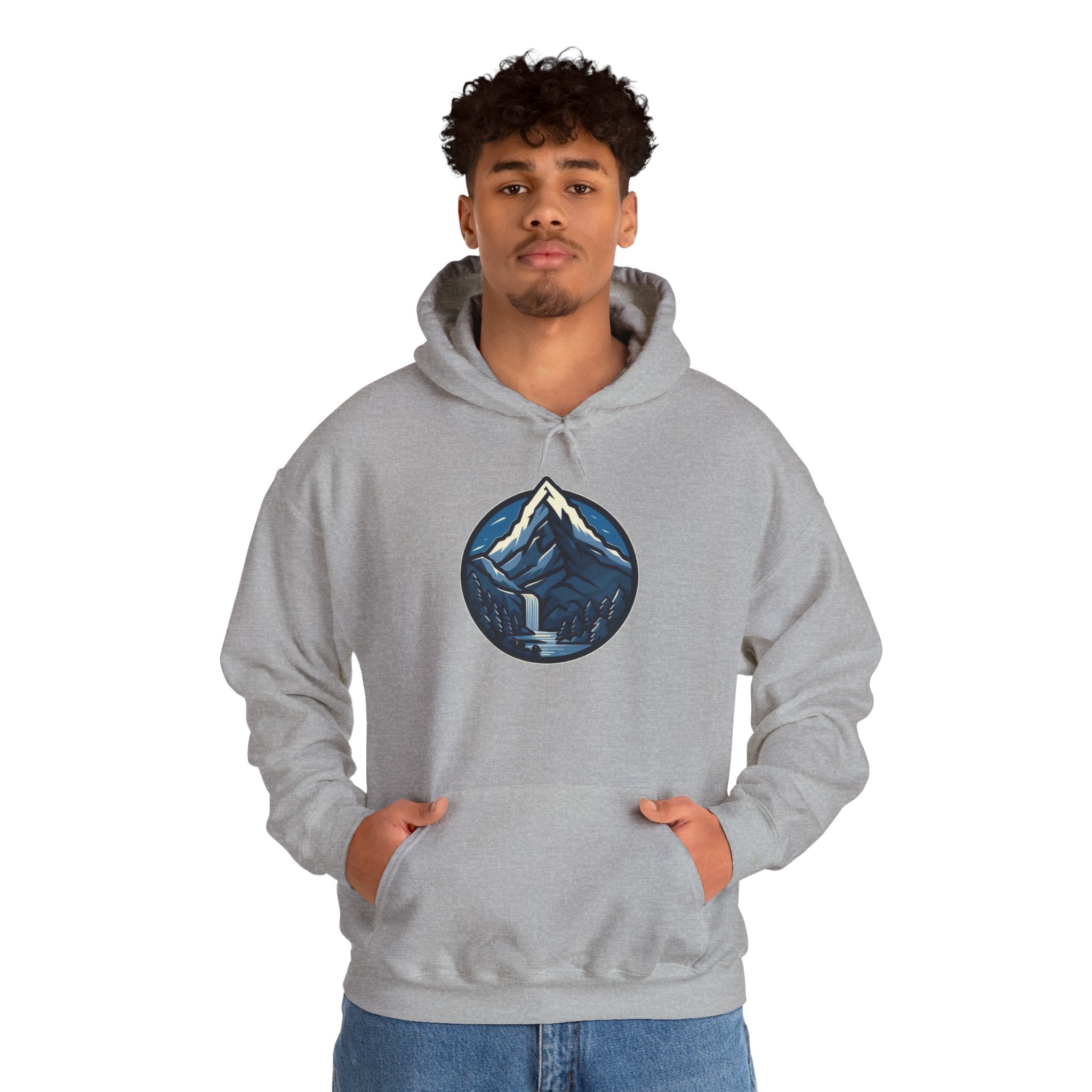 Blue Mountain Waterfall Hoodie