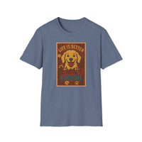 Doodle Pet T-Shirt - Life is Better with a Doodle Design, Cute Pet Shirts and Apparel, Gifts for Mom