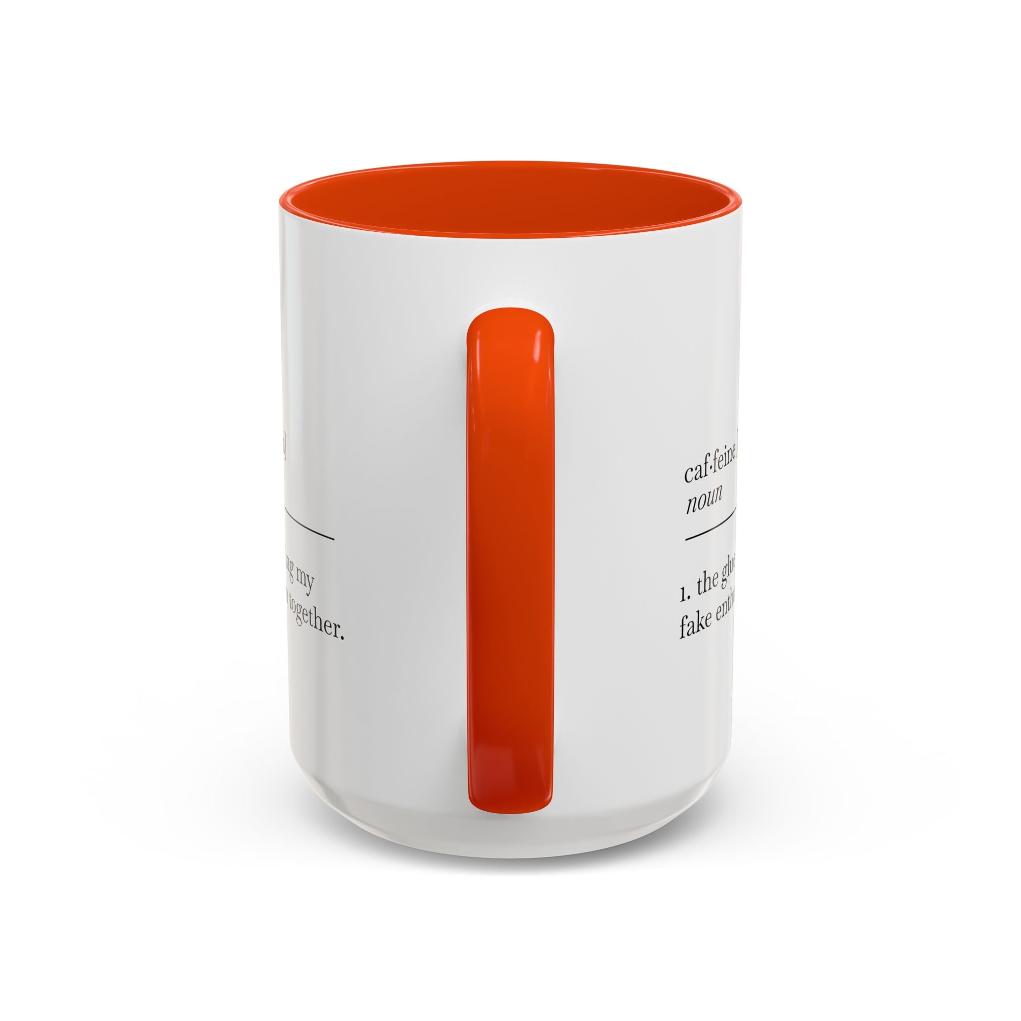 Motivational Coffee Mug - "Caf.feine" - 11oz & 15oz