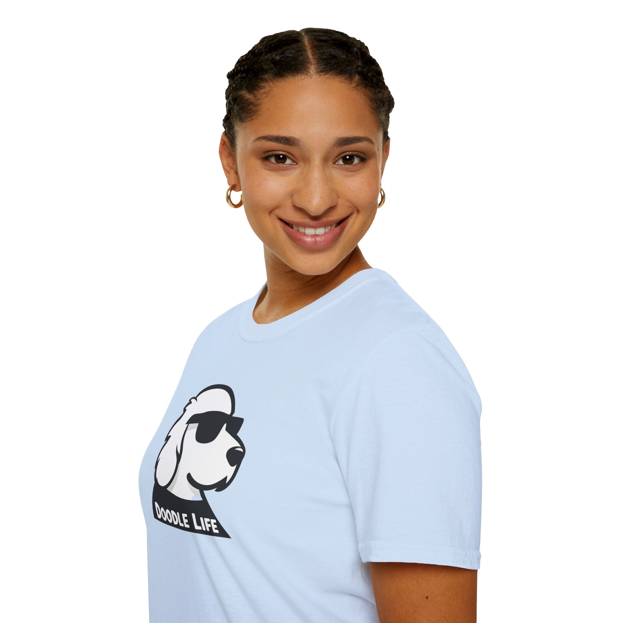 Doodle Life Unisex Softstyle T-Shirt, Dog Lover Gift, Pet Owner Apparel, Funny T-Shirt