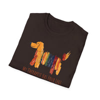 My Therapist Has Four Legs, Dog Therapy Unisex T-Shirt, Gift for Dog Lovers, Pet Therapy Tee, Animal Lover Apparel, Cute Dog Shirt