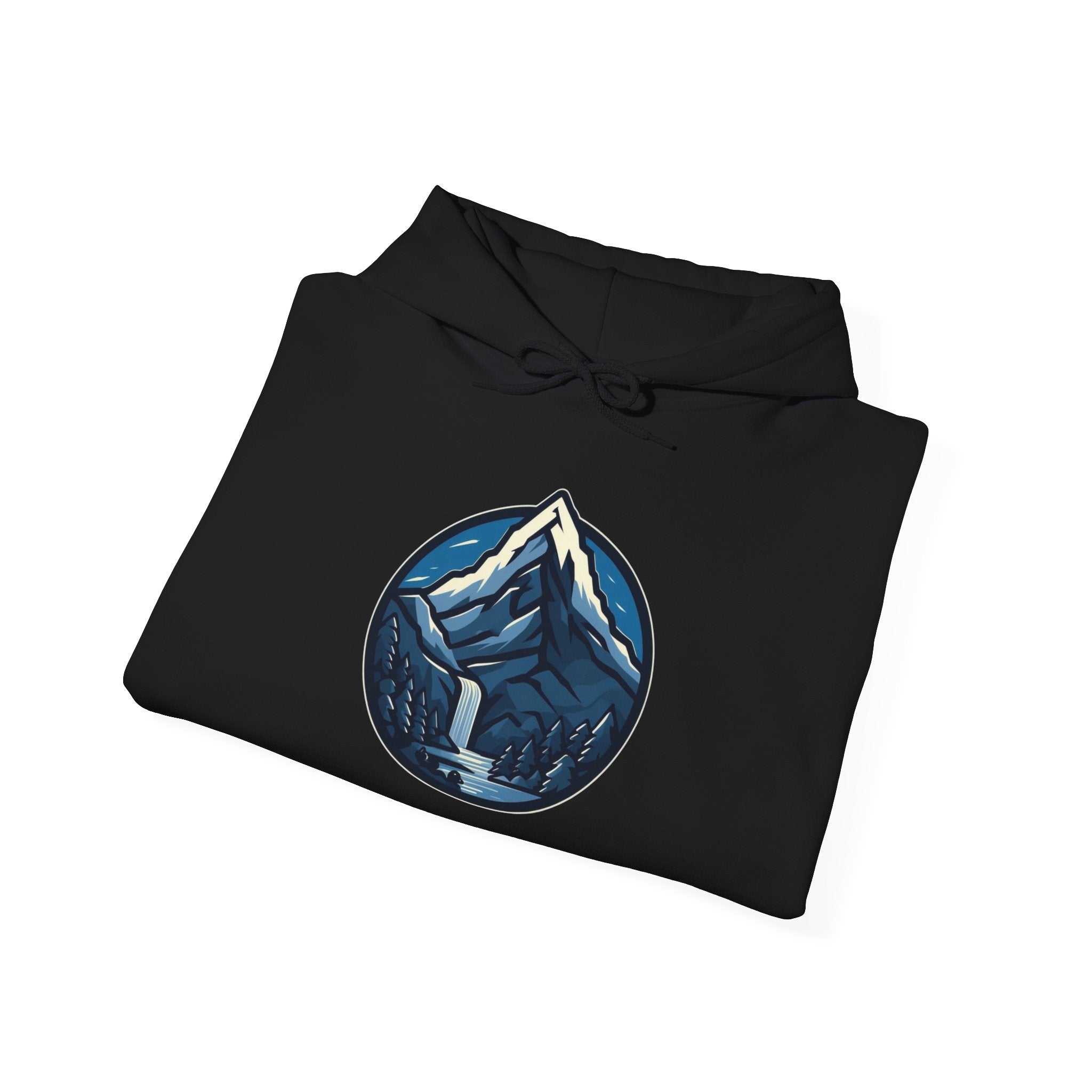 Blue Mountain Waterfall Hoodie