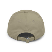 Unisex Distressed Cap: My Therapist Has Four Legs Hat