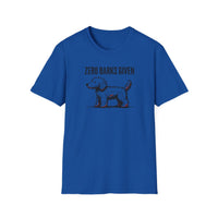 Funny Dog Lover T-Shirt: Zero Barks Given, Pet Owner Gift, Casual Wear, Animal Lover Top, Gift for Dog Moms