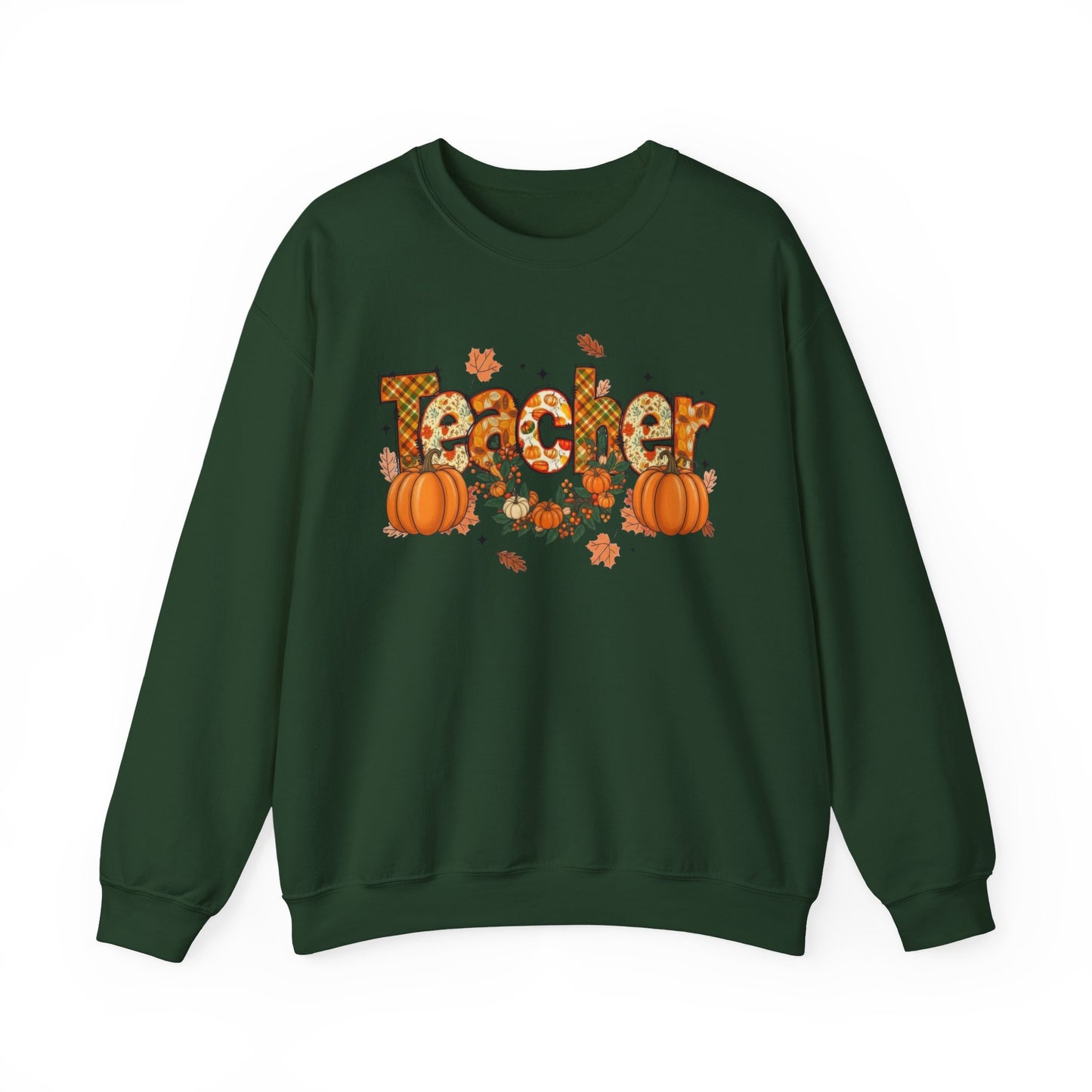 Festive Teacher Sweatshirt, Cozy Fall Apparel, Thanksgiving Gift, Pumpkin Sweater, Autumn Fashion, Teacher Appreciation