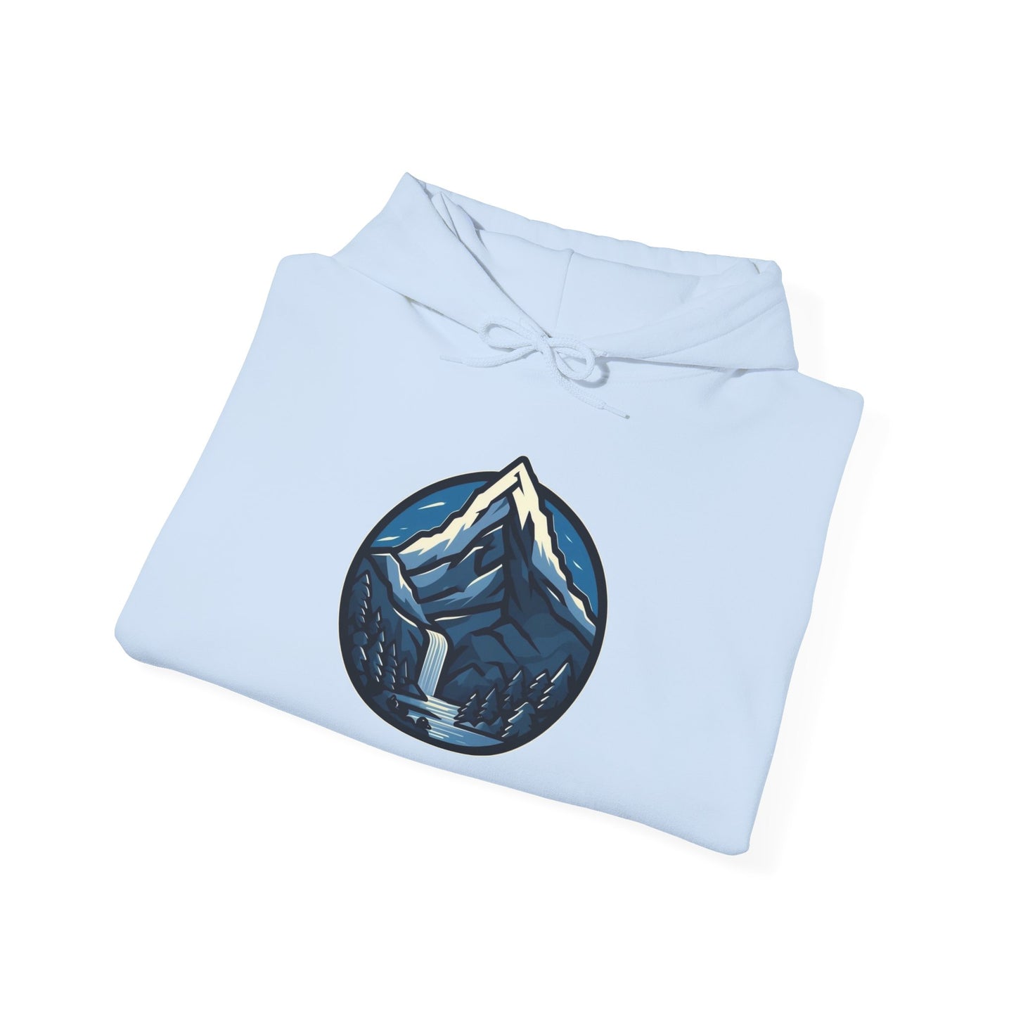 Blue Mountain Waterfall Hoodie