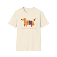 My Therapist Has Four Legs, Dog Therapy Unisex T-Shirt, Gift for Dog Lovers, Pet Therapy Tee, Animal Lover Apparel, Cute Dog Shirt