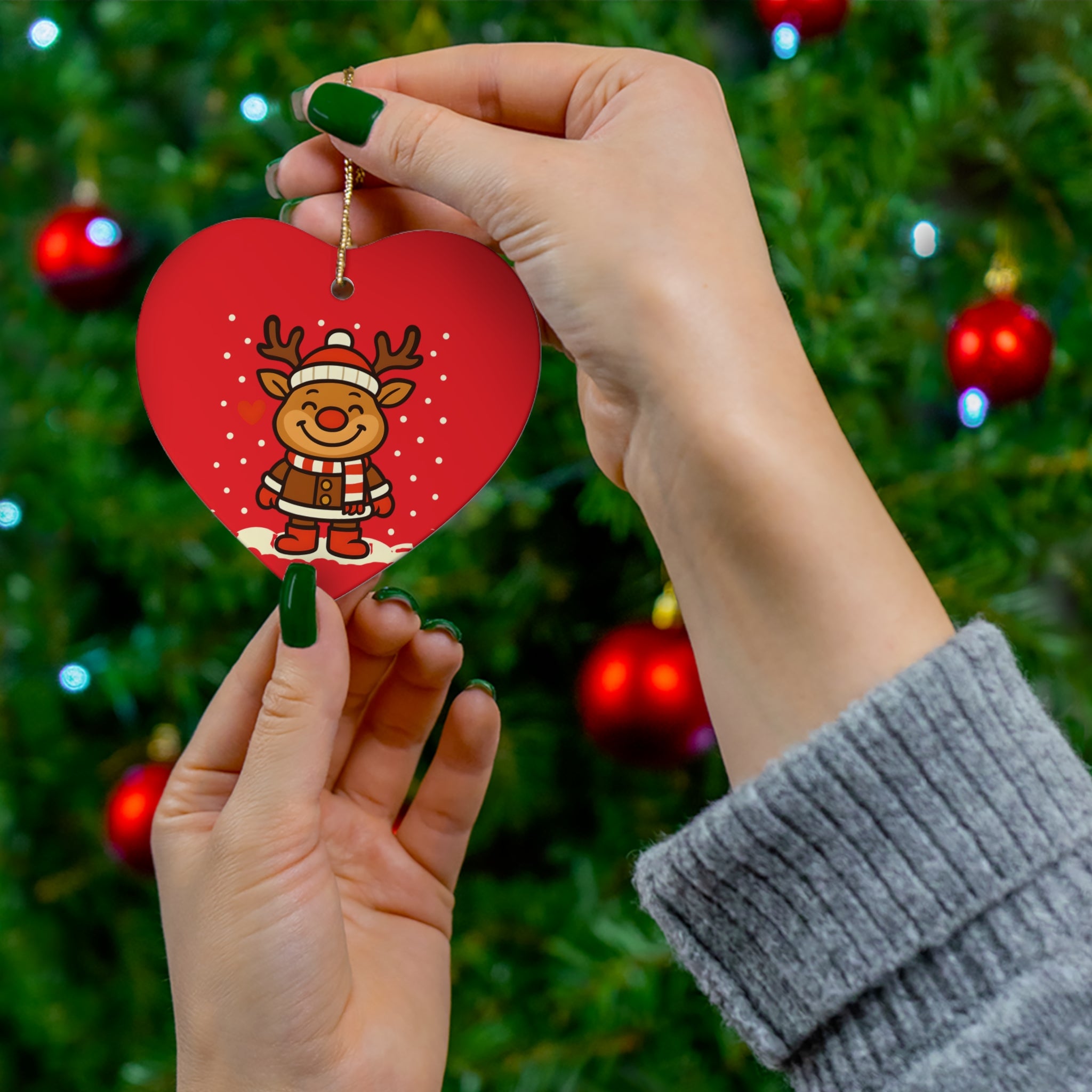 Custom Ceramic Christmas Ornaments