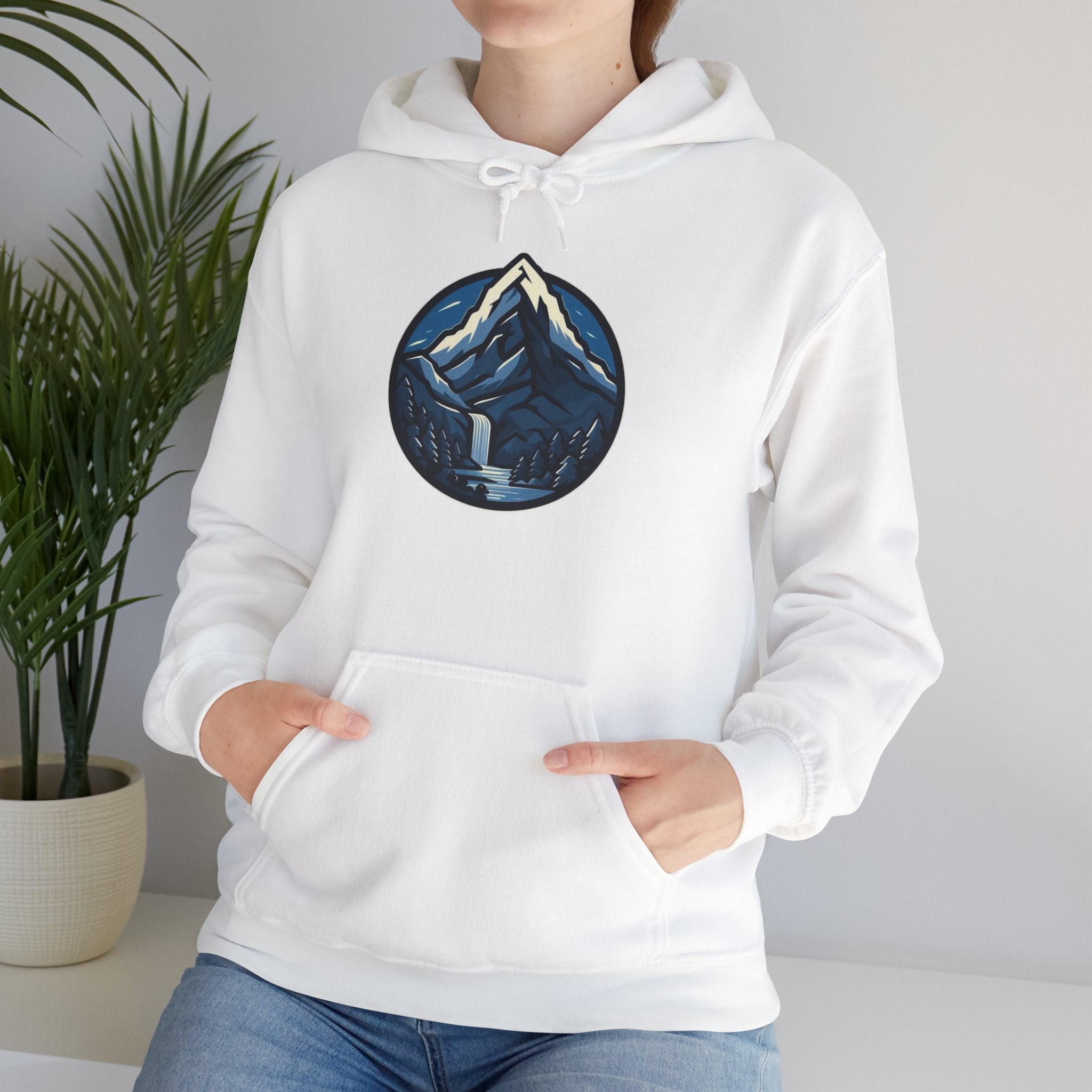 Blue Mountain Waterfall Hoodie