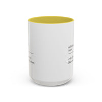 Motivational Coffee Mug - "Caf.feine" - 11oz & 15oz