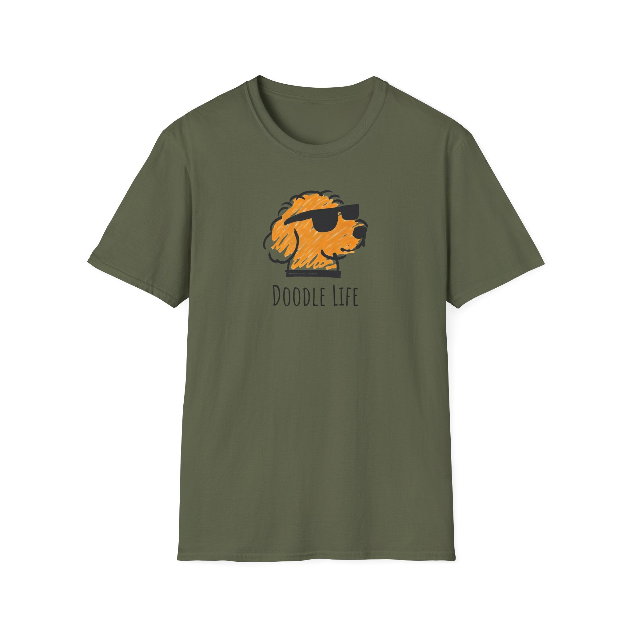 Doodle Life Unisex Softstyle T-Shirt - Pet Lover Tee, Gift for Dog Owners