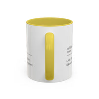Motivational Coffee Mug - "Caf.feine" - 11oz & 15oz