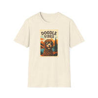 Doodle Vibes. Unisex T-Shirt, Funny Dog Tee, Gift for Pet Lovers, Casual Wear, Dog Enthusiast Shirt, Summer Fashion