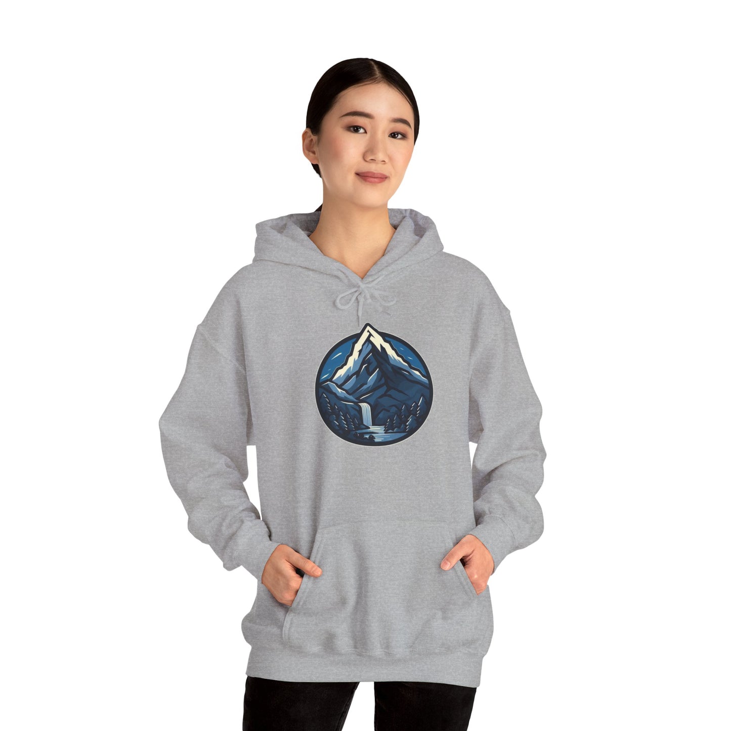 Blue Mountain Waterfall Hoodie