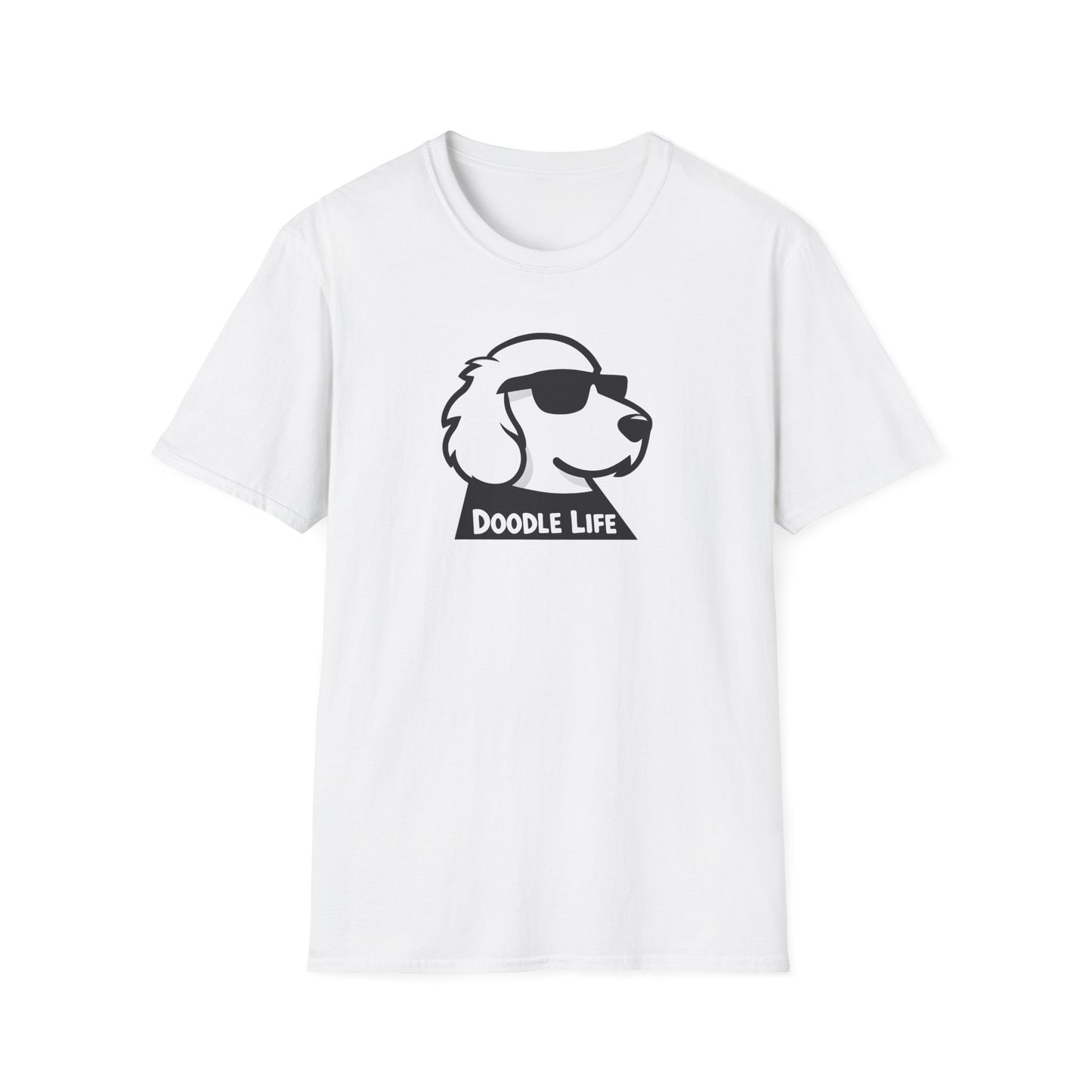 Doodle Life Unisex Softstyle T-Shirt, Dog Lover Gift, Pet Owner Apparel, Funny T-Shirt