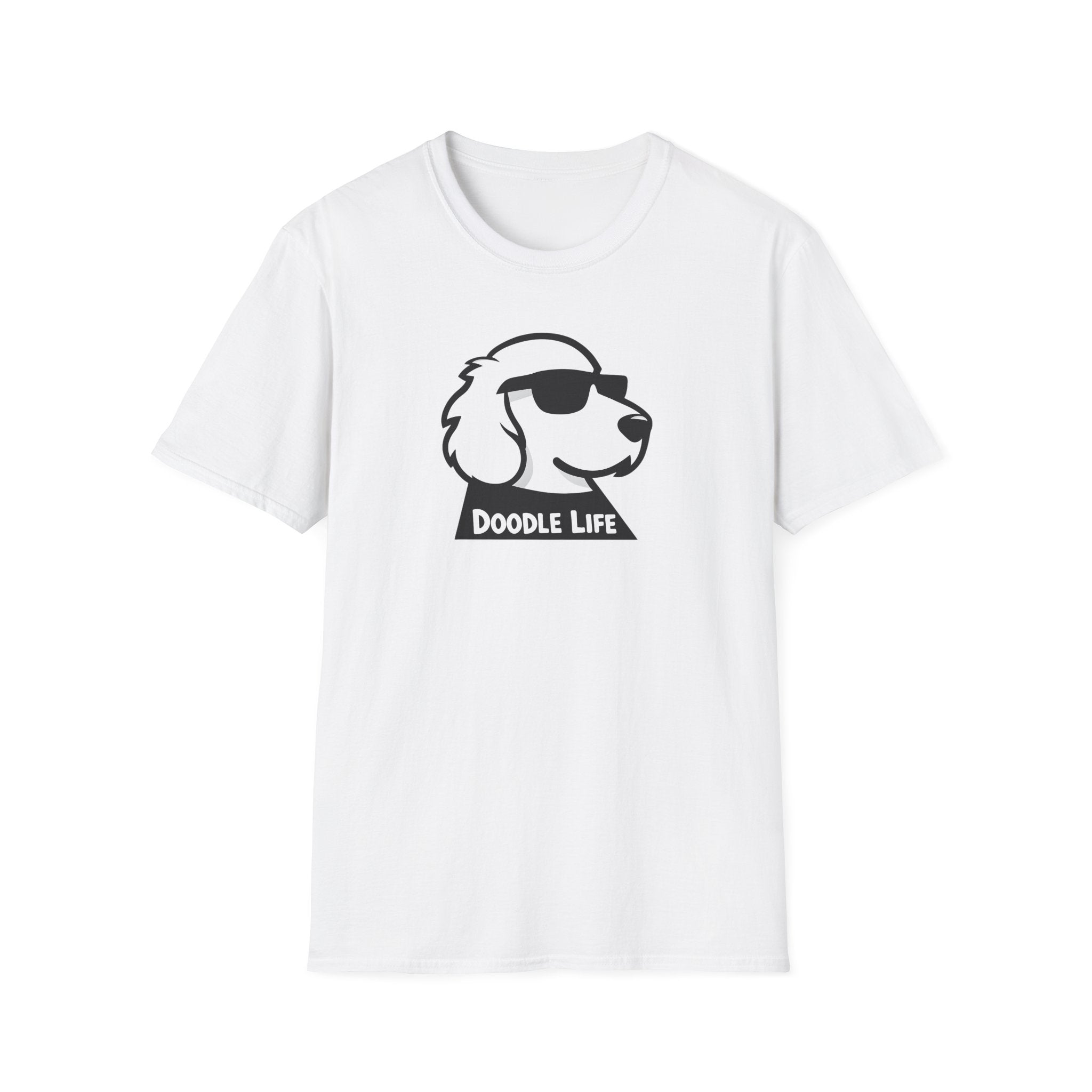 Doodle Life Unisex Softstyle T-Shirt, Dog Lover Gift, Pet Owner Apparel, Funny T-Shirt