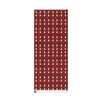 Festive Christmas Wrapping Paper with Snowman Art
