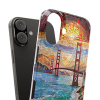 Mountain Landscape Slim Mobile Phone Cases, Phone Accessories, Doodle Dog Cell Phone Case