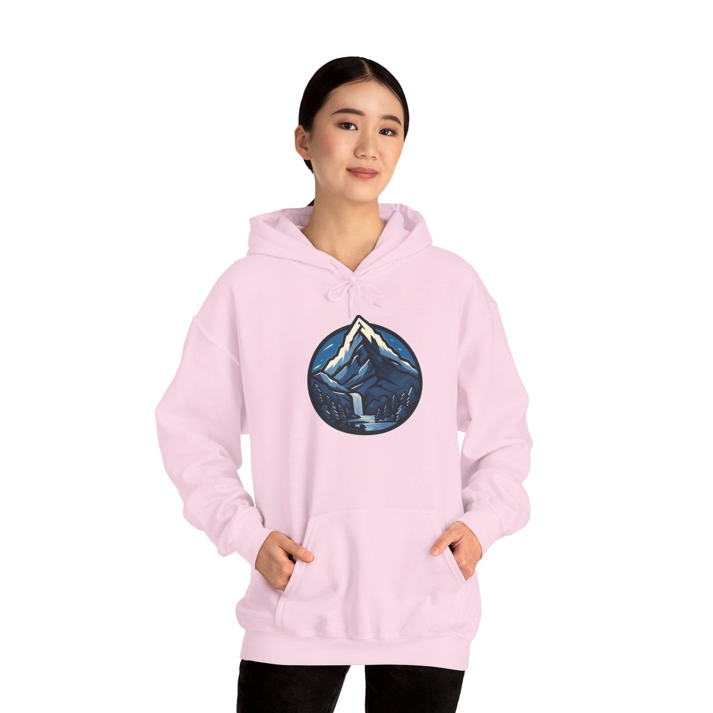 Blue Mountain Waterfall Hoodie