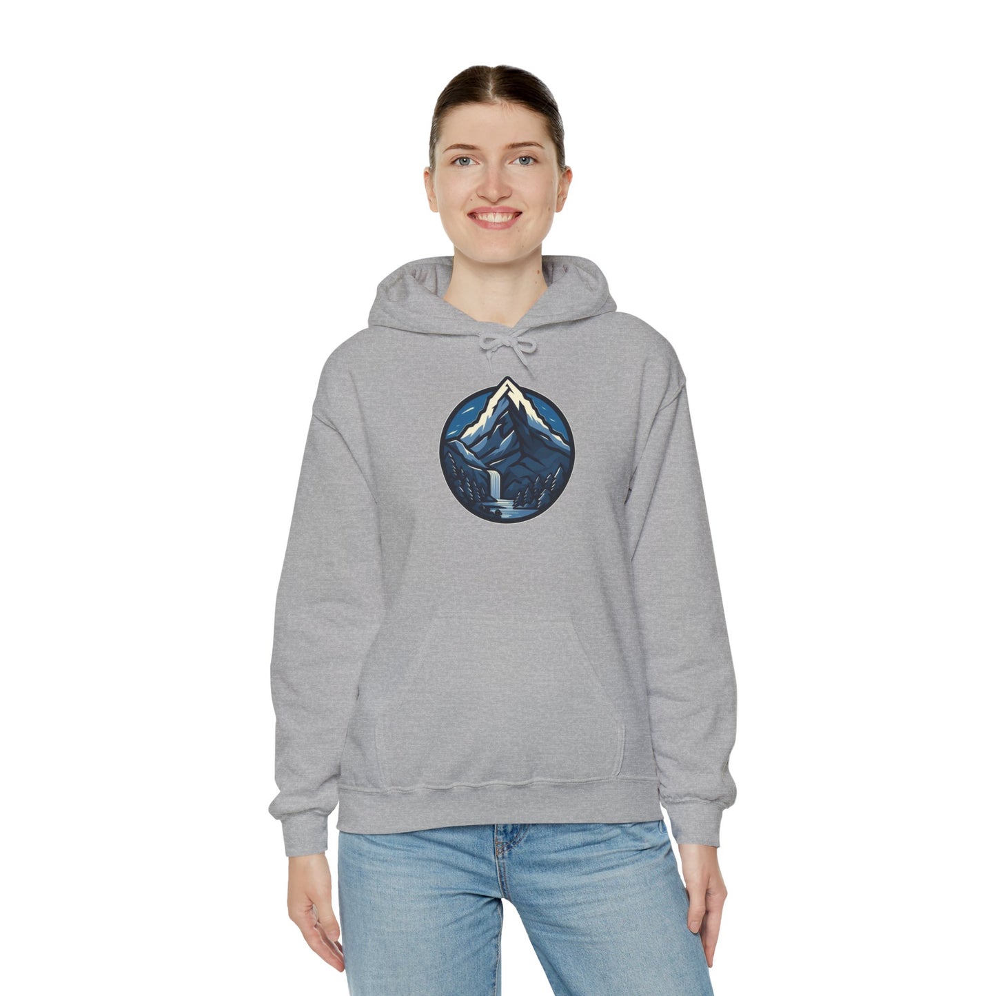 Blue Mountain Waterfall Hoodie
