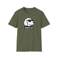 Doodle Life Unisex Softstyle T-Shirt, Dog Lover Gift, Pet Owner Apparel, Funny T-Shirt