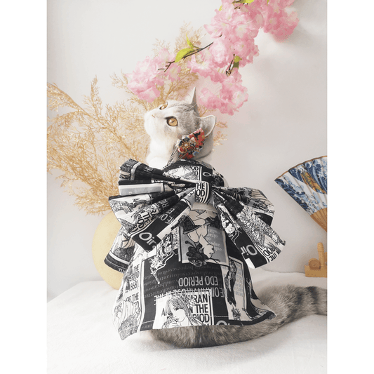 Pet Couture: Cherry Blossom Geisha Small Dog And Cat Clothes