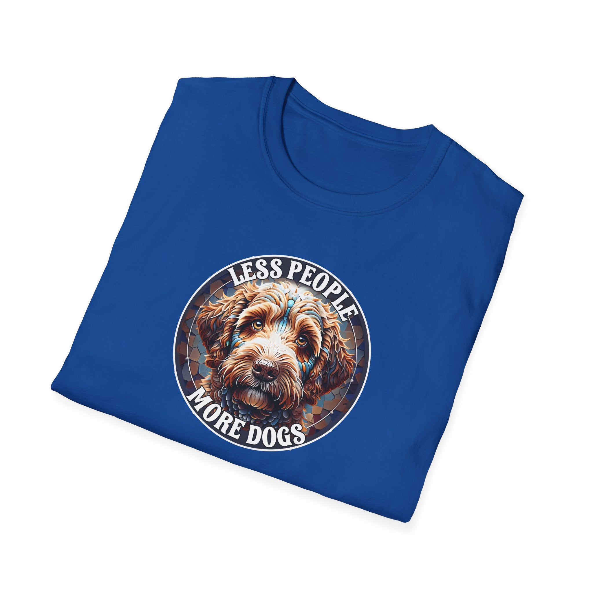 Less People More Dogs, T-Shirt, Funny Dog Lover Tee, Pet Owner Gift, Unisex Animal Shirt, Casual Wear, Doggie Apparel